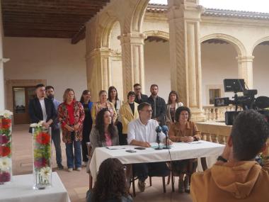 Roda de premsa d'anunci del nou acord de governabilitat