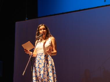 Antònia Font, la padrina dels guardonats. 