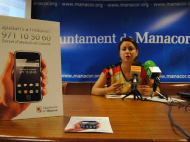 Presentat el telèfon d'atenció al ciutadà 971 10 50 60