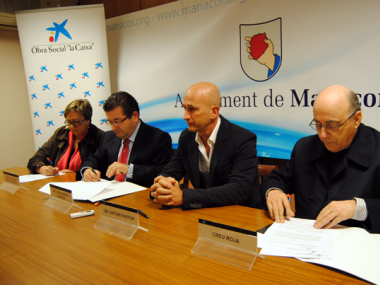 L’OBRA SOCIAL “LA CAIXA” DESTINA 24.700 EUROS A DOS PROJECTES DE MANACOR DINS EL PROGRAMA D’AJUTS A PROJECTES D’INICIATIVES SOCIALS 2012