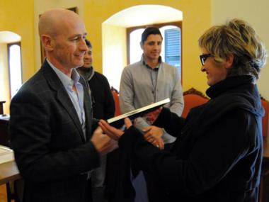 RECEPCIÓ A L’AGRUPACIÓ DE CANARICULTORS DE MANACOR DESPRÉS DE LA SEVA PARTICIPACIÓ AL CAMPIONAT MUNDIAL CELEBRAT A BÈLGICA