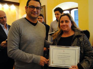 RECEPCIÓ A L’AGRUPACIÓ DE CANARICULTORS DE MANACOR DESPRÉS DE LA SEVA PARTICIPACIÓ AL CAMPIONAT MUNDIAL CELEBRAT A BÈLGICA