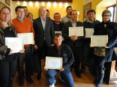 RECEPCIÓ A L’AGRUPACIÓ DE CANARICULTORS DE MANACOR DESPRÉS DE LA SEVA PARTICIPACIÓ AL CAMPIONAT MUNDIAL CELEBRAT A BÈLGICA