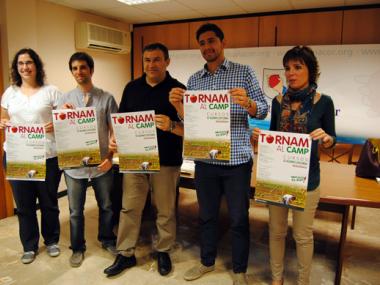 PRESENTATS ELS CURSOS “TORNAM AL CAMP”,  BASAT EN L'AGRICULTURA ECOLÒGICA