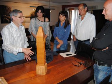 RECEPCIÓ DEL BATLE DE MANACOR A L'ARTISTA, MIQUEL RIERA FERRER "CRISTET"