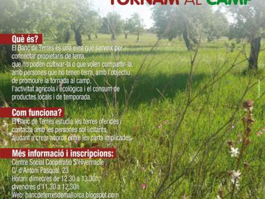 EINES CONTRA LA CRISI: MANACOR CREA EL "BANC DE TERRES"