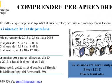 COMPRENDRE PER APRENDRE