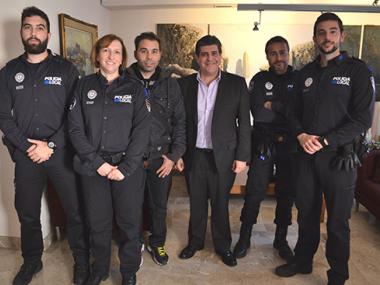 Cinc agents s’incorporen al cos de la Policia Local