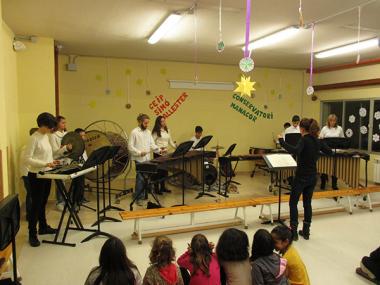 El Conservatori Municipal de Manacor i el CEIP Simó Ballester s’apleguen per celebrar la música i el Nadal