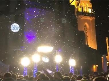 El concert Nadal Col·lectiu i la festa de la nit de Cap d’Any donen una benvinguda multitudinària al 2017