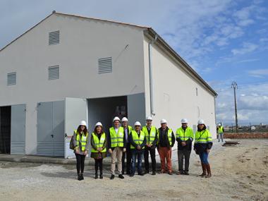 Les obres de l’electrificació del tren avancen a la nova subestació de Manacor i es preveu que aquest estiu ja arribin trens elèctrics