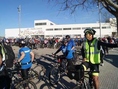 Prop de 600 alumnes participen en la IV Bicicletada Solidària de l'IES Porto Cristo a favor de l'Associació Asperger de Balears