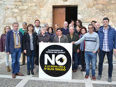 Manacor, Sant Llorenç, Son Servera i Artà fan pinya per exigir el soterrarament de la línia elèctrica que travessarà el Llevant