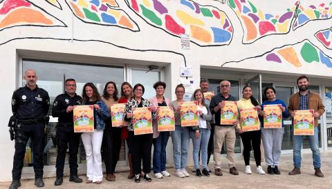 Presentació de la IX Bicicletada Solidària a l'IES Porto Cristo. 
