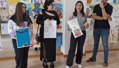 L’Escola Municipal de Mallorquí ha acollit l’acte d’entrega de premis del XXIII concurs de cartells dels Cossiers de Manacor