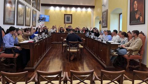 Votació de la moció aprovada. 