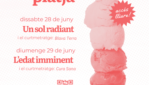 Cinema lliure a la platja