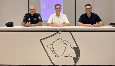 Pere Taberner pren possessió com a nou cap de la Policia Local de Manacor 