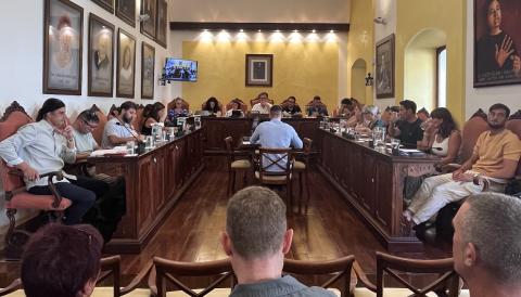 Ple municipal ordinari de juliol de 2025. 