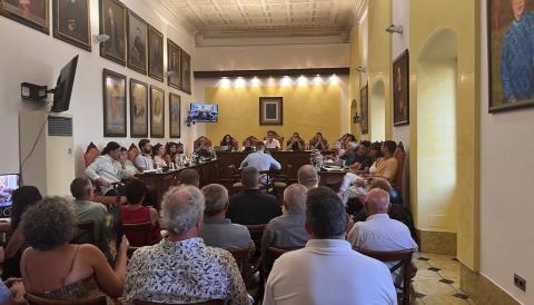 Ple municipal ordinari de juliol de 2025. 