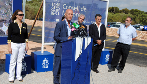 Oberta al trànsit la nova variant de Porto Cristo