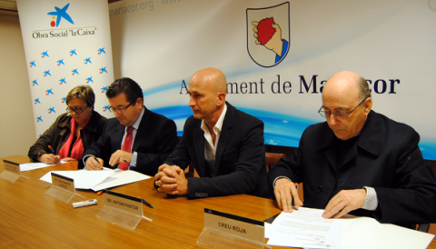 L’OBRA SOCIAL “LA CAIXA” DESTINA 24.700 EUROS A DOS PROJECTES DE MANACOR DINS EL PROGRAMA D’AJUTS A PROJECTES D’INICIATIVES SOCIALS 2012