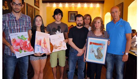 RECEPCIÓ ALS FINALISTES DEL CONCURS DE CARTELLS  "FIRES I FESTES DE PRIMAVERA 2013"