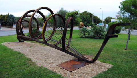 INAUGURADA L’ESCULTURA "VOLUM MARÍ" A PORTO CRISTO