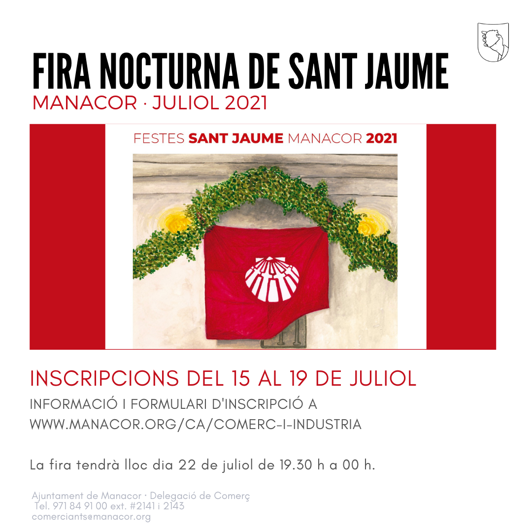 FIRA NOCTURNA DE SANT JAUME 2021