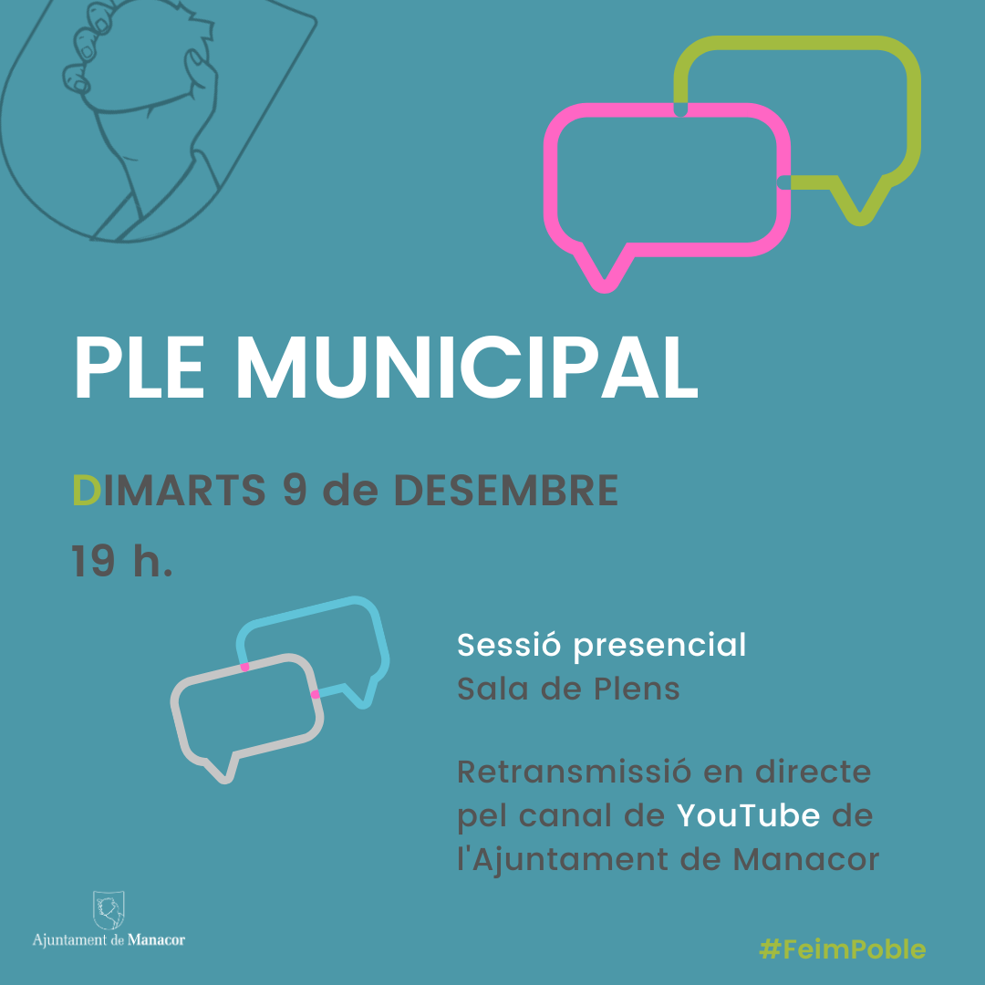Ple municipal desembre 2025