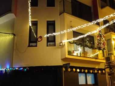 Aquest habitatge del carrer del Barracar, guanyador del premi del jurat del concurs de façanes. 