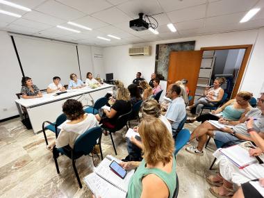 Reunió de principi de curs amb els equips directius dels centres educatius del municipi. 