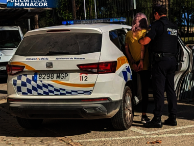 La dona ha estat detinguda per la Policia Local de Manacor. 