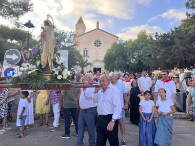 Festa de la Mare de Déu del Carme a Porto Cristo. 
