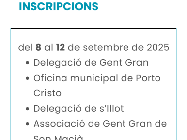 Inscripcions 