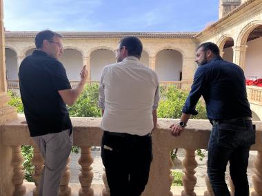 Recepció oficial a l'Ajuntament de Manacor. 