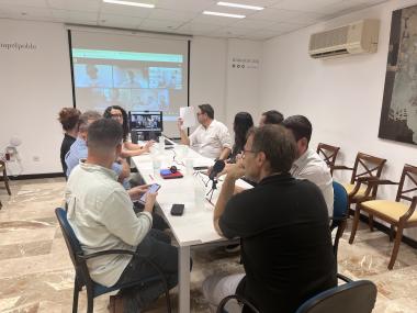 Primera reunió del Comitè d'Agermanament Manacor - Girona