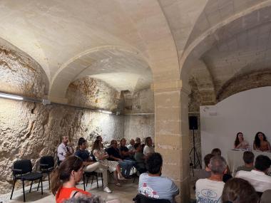 Reunió del departament d'Urbanisme amb arquitectes i promotors