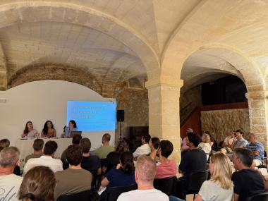 Reunió del departament d'Urbanisme amb arquitectes i promotors
