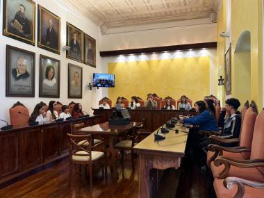 Ple del Consell d'Adolescents del 29 d'octubre de 2025.