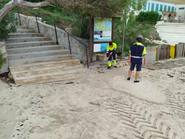 L’Ajuntament de Manacor activa treballs de revisió i reparació per pal·liar els efectes de les darreres tempestes
