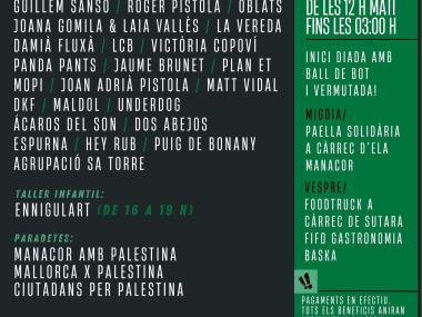 Concert solidari Manacor per Palestina