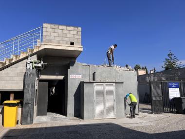 L’Ajuntament de Manacor inicia les obres de la nova coberta amb plaques solars a Na Capellera