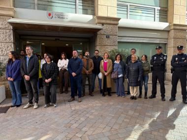 Minut de silenci en motiu del 25N a Manacor 
