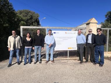 Presentació de l'inici de les obres del parc fotovoltaic de l'Escorxador