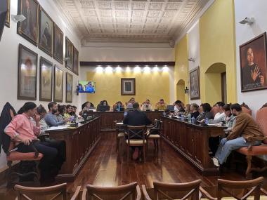 Ple municipal de 10 de novembre de 2025.