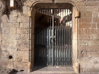 Visita institucional a les obres de reforma de l'antic Museu