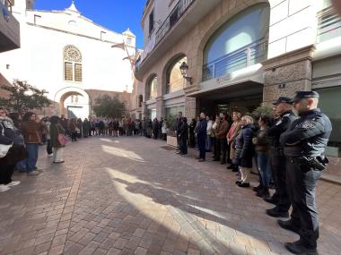 Minut de silenci en motiu del 25N a Manacor 