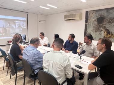 Visita institucional de la delegació gironina el setembre de 2025. 