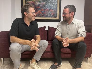 Visita institucional de la delegació gironina el setembre de 2025. 